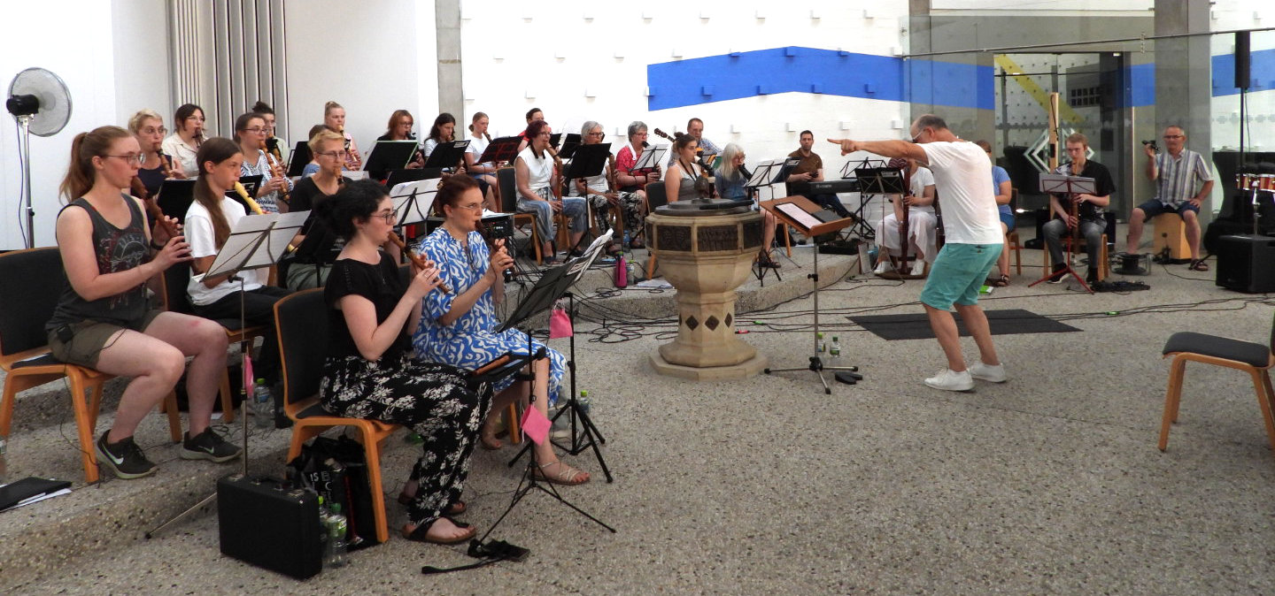 Workshop mit Ralf Bienioschek in der Heilig Geist Kirche