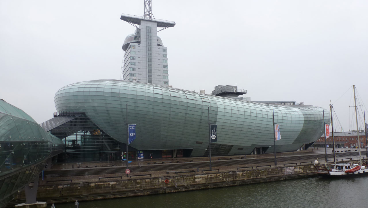 Windkanal macht einen Ausflug ins Klimahaus Bremerhaven