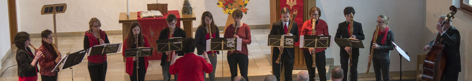 Windkanal beim Konzert des Kirchenchores der ev. Kirche Bad Salzuflen-Wülfer